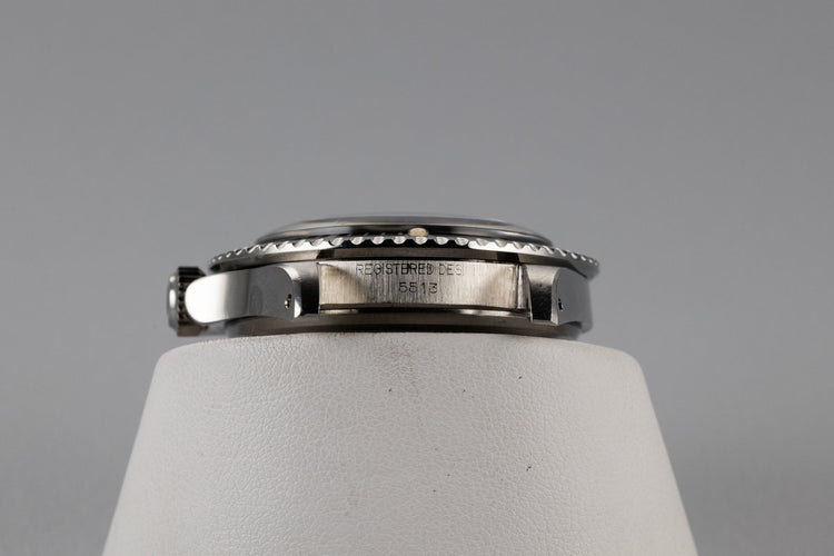 1970 Rolex Submariner 5513 with Serif Dial