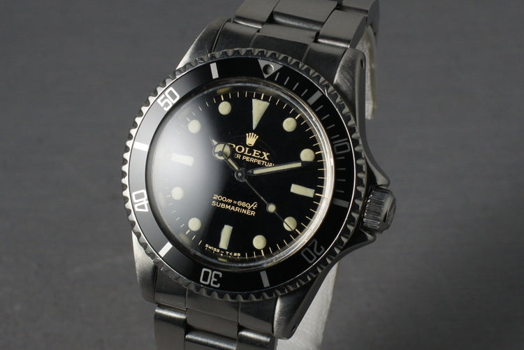 1964 Rolex Submariner 5513 with Glossy Gilt Dial