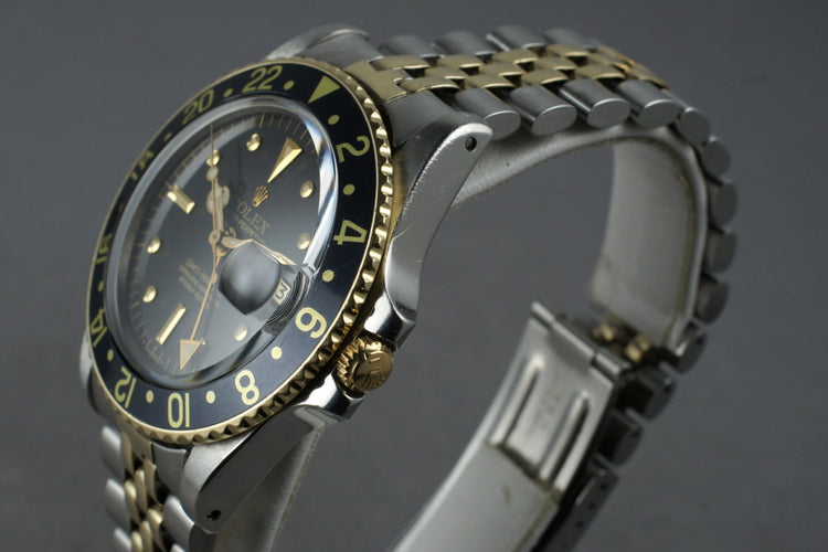 1978 Rolex Two Tone GMT 1675 with Box and Papers