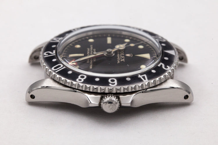 1963 Rolex GMT 1675 PCG Gilt Chapter Ring Dial