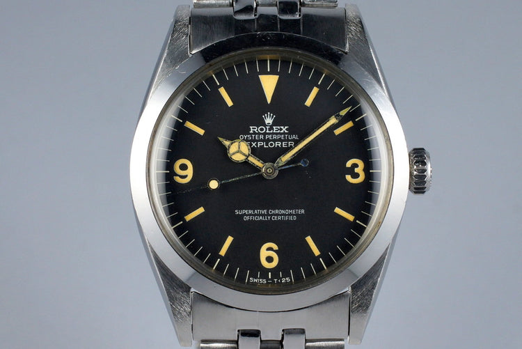 1967 Rolex Explorer 1 1016 with Box and Punched Papers