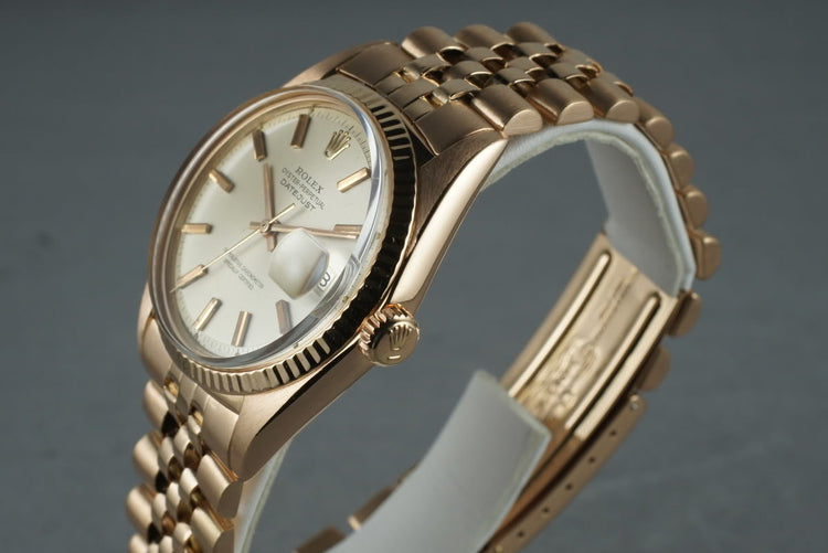 1967 Rolex Datejust 1601 Rose Gold