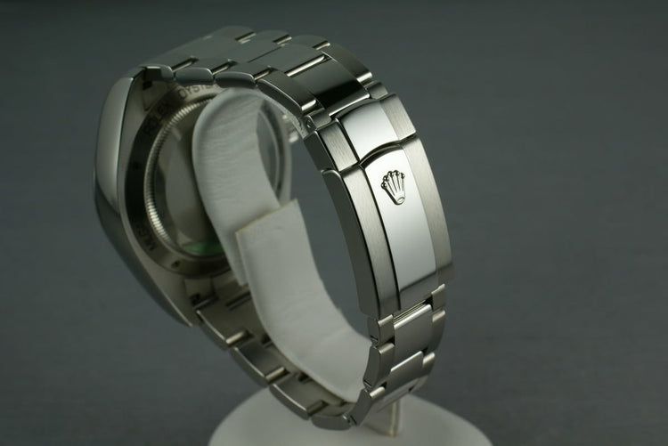 Rolex Milgauss Green V Serial 116400 GV with Box and Papers