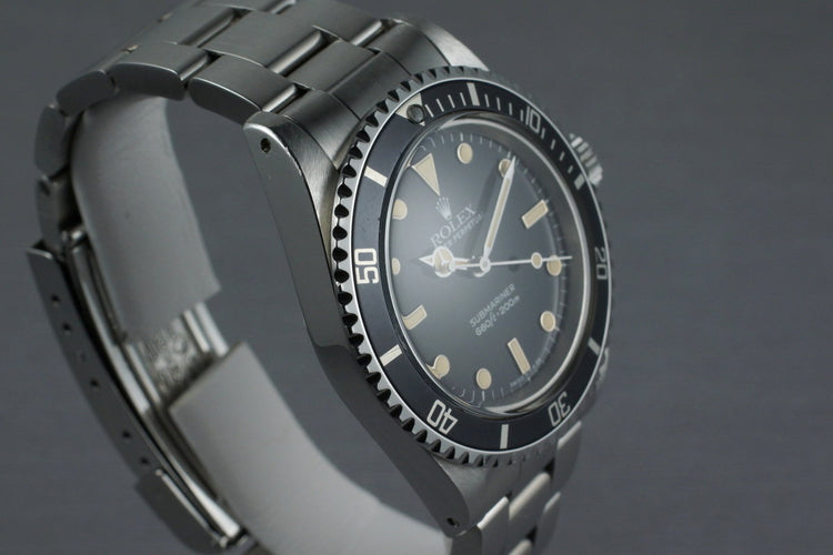 1985 Rolex Submariner 5513
