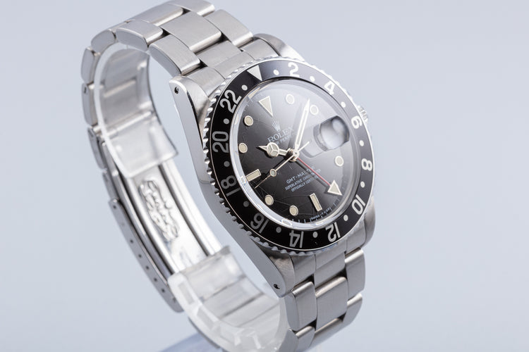 1985 Rolex GMT-Master 16750 Spider Dial