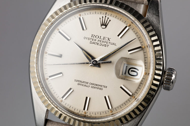 1978 Rolex DateJust 1601 Silver Dial
