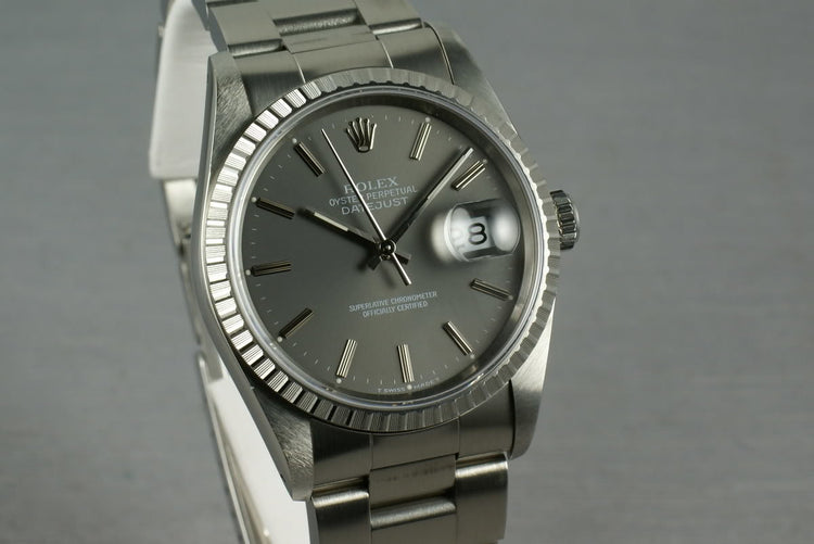 Rolex Stainless Steel Datejust Ref: 16220