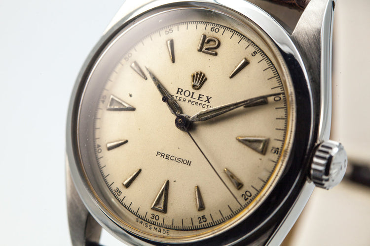 1954 Rolex 6298 with Silver Dial