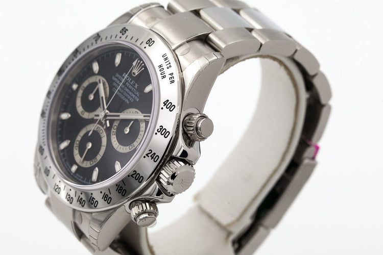 2003 Rolex Daytona 116520 with Box and Papers MINT