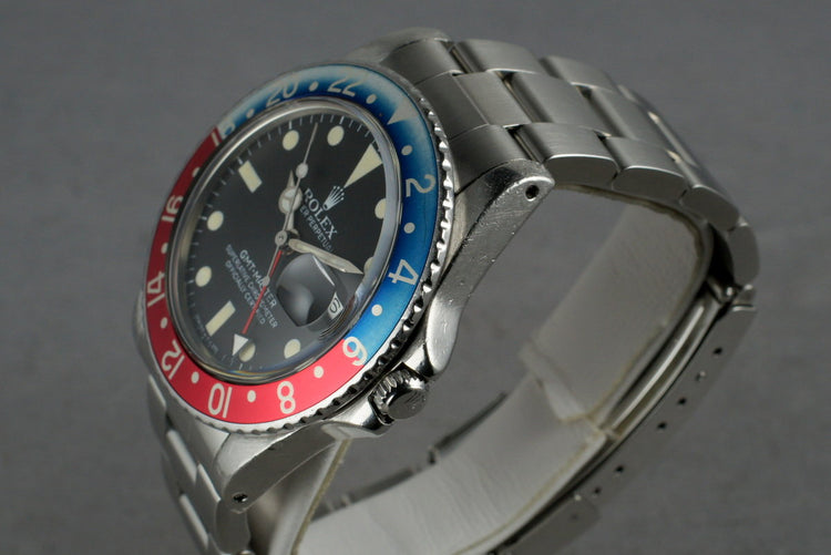 1981 Rolex GMT-Master 16750 with Service Papers