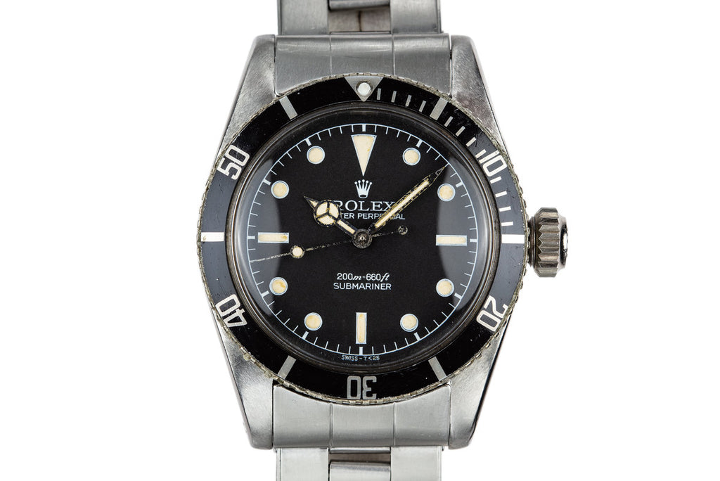 1958 Rolex Submariner 6538 "Big Crown" with Service Dial