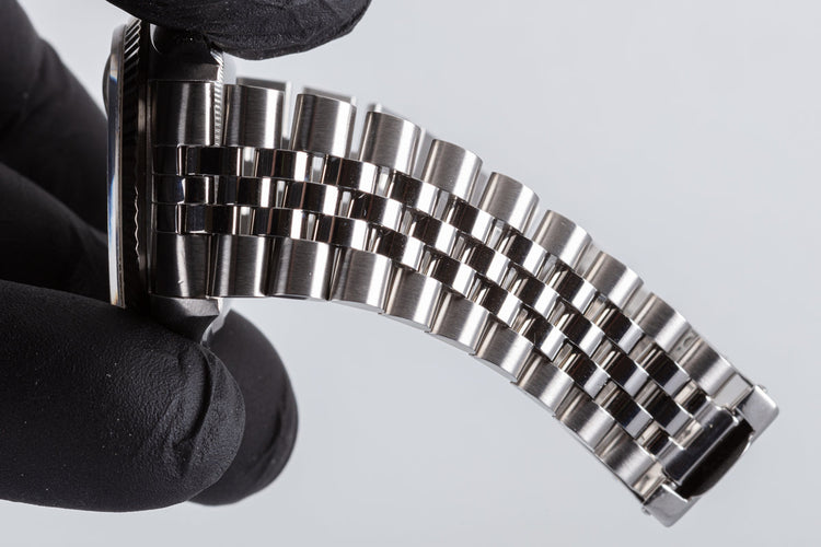 1995 Rolex Unpolished Case DateJust 16234 with Silver Patina Dial