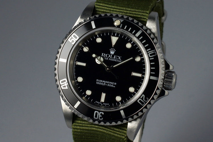 1999 Rolex Submariner 14060