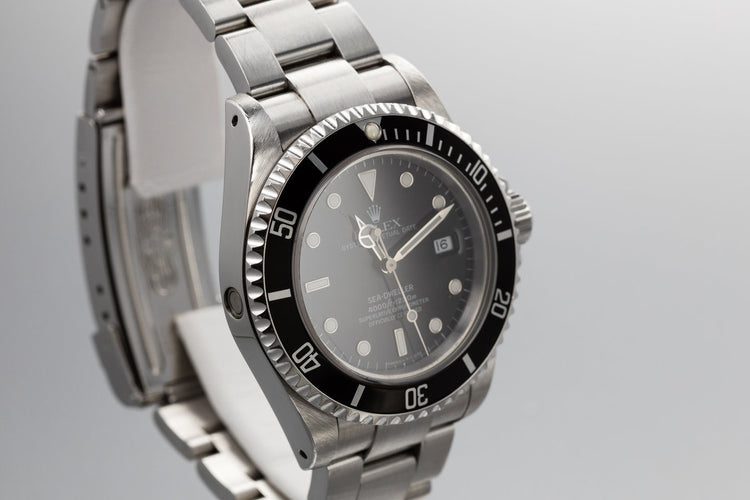 1995 Rolex Sea-Dweller 16600 with Box and Papers