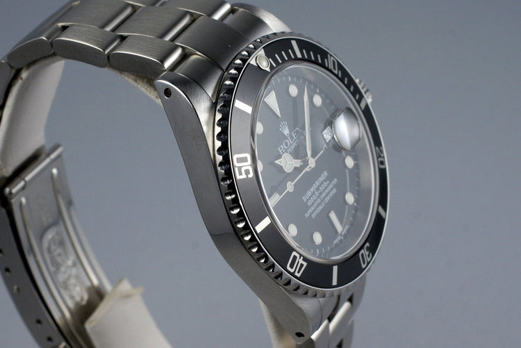 2001 Rolex Submariner 16610