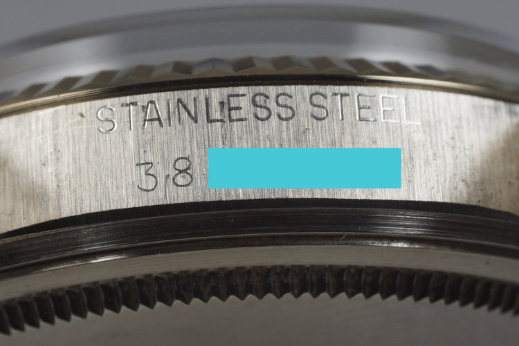 1972 Rolex Datejust 1601 Silver Sigma Dial