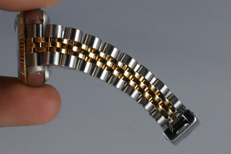 1988 Rolex Ladies Two Tone DateJust 69173 Arabic Computer Dial