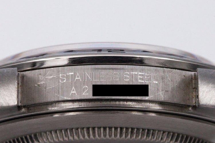 1999 Rolex Explorer II 16570 with uncommon SWISS only dial