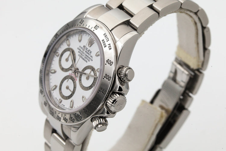 2003 Rolex Daytona 116520 White Dial