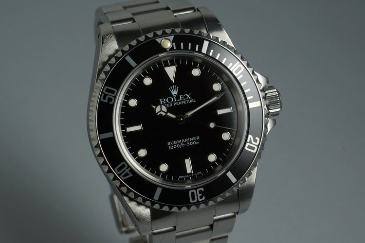 1995 Rolex Submariner 14060