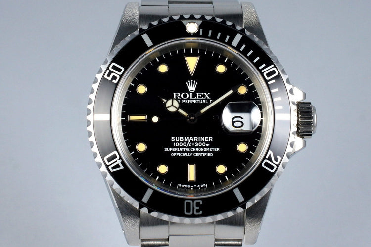 1991 Rolex Submariner 16610