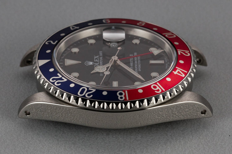2000 Rolex GMT-Master II "Pepsi" 16710 with Box and Papers