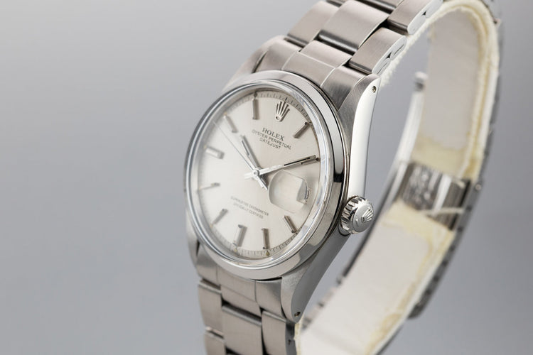 1969 Rolex DateJust 1600 Silver Dial
