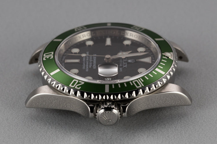 2007 Rolex Green Submariner 16610 with Box