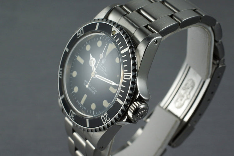 1979 Rolex Submariner 5513 Mark I Maxi Dial