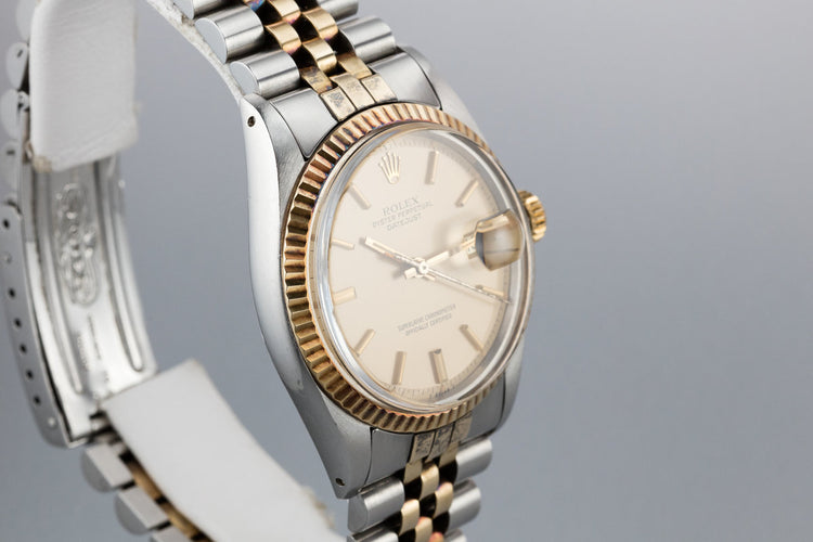 1978 Rolex Two-Tone DateJust 1601 with Matte Champagne Dial