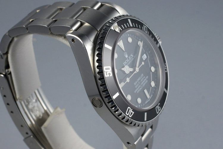 1999 Rolex Sea Dweller 16600