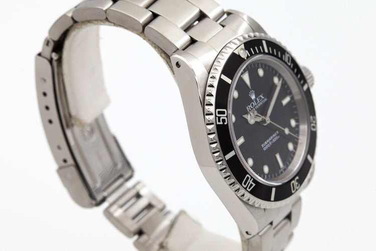 1999 Rolex Submariner 14060 with Swiss Only Dial