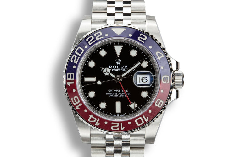 2018 Rolex GMT-Master II 126710BLRO with Box and Papers