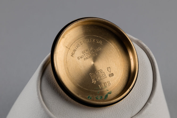 1977 Rolex 18K Day-Date 1803 Gold Dial