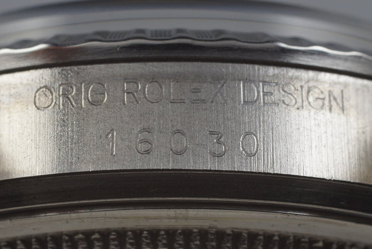 1984 Rolex DateJust 16030 with Blue Dial