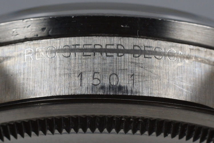 1974 Rolex Date 1501 White Roman Numeral Dial