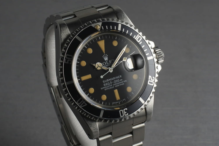 1978 Rolex Submariner 1680 with Creamy Dial