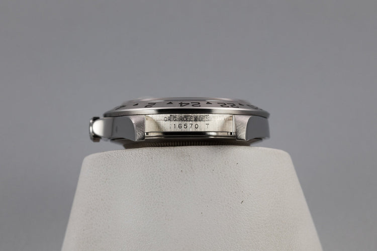 2003 Rolex Explorer II 16570 White Dial with Box and Papers