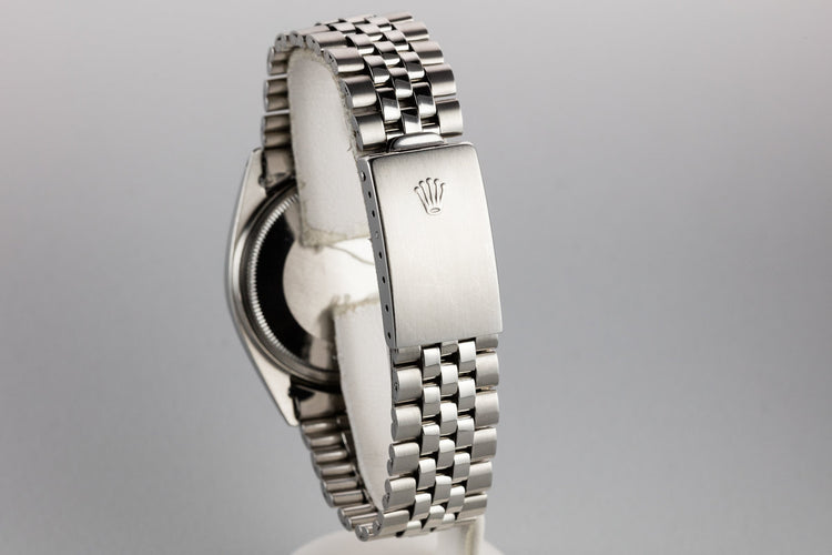 1972 Rolex DateJust 1601 No Lume Sigma Silver Dial