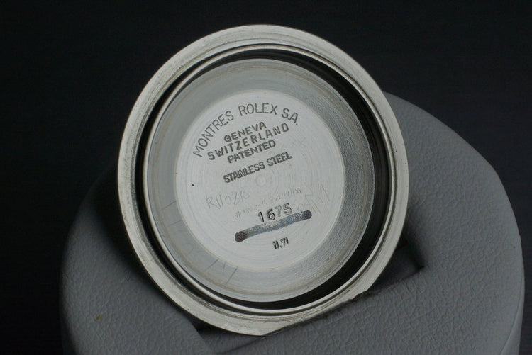 1971 Rolex GMT 1675 with Japanese RSC Papers