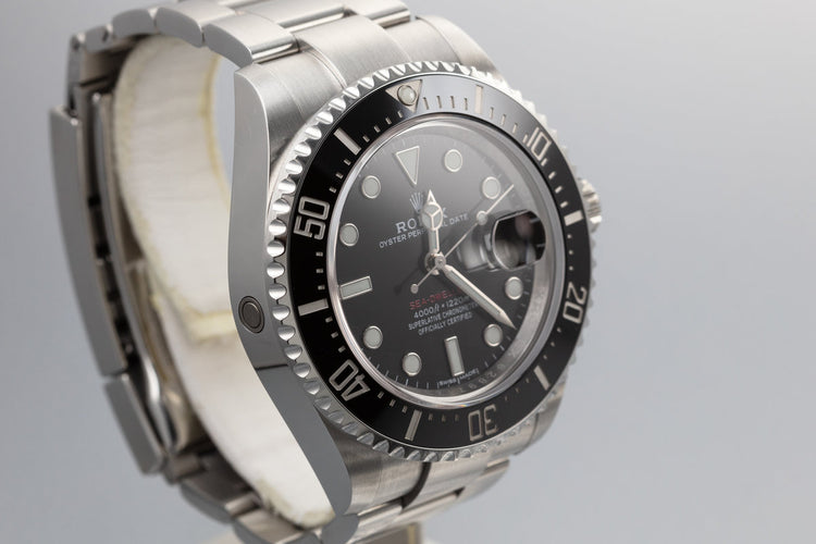 2017 Rolex Red Sea-Dweller 126600 with Box and Papers