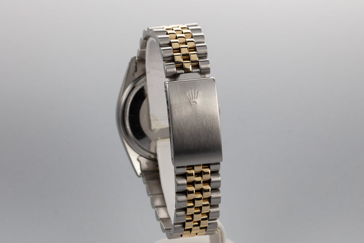 1979 Rolex Two Tone DateJust 16013 Silver Dial