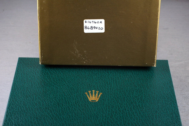 1985 Rolex Mens 16760 Fat Lady GMT-Master II