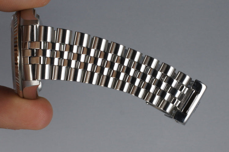 2000 Rolex DateJust 16234 with Blue Roman Dial