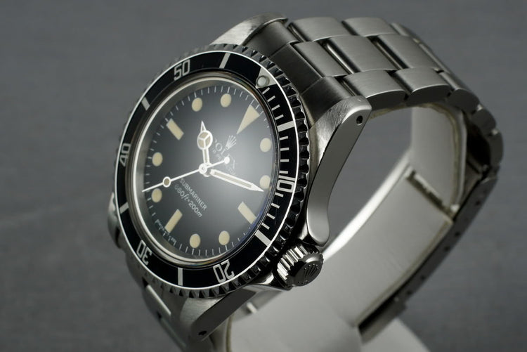 1982 Rolex Submariner 5513 with Maxi Mark 4 dial