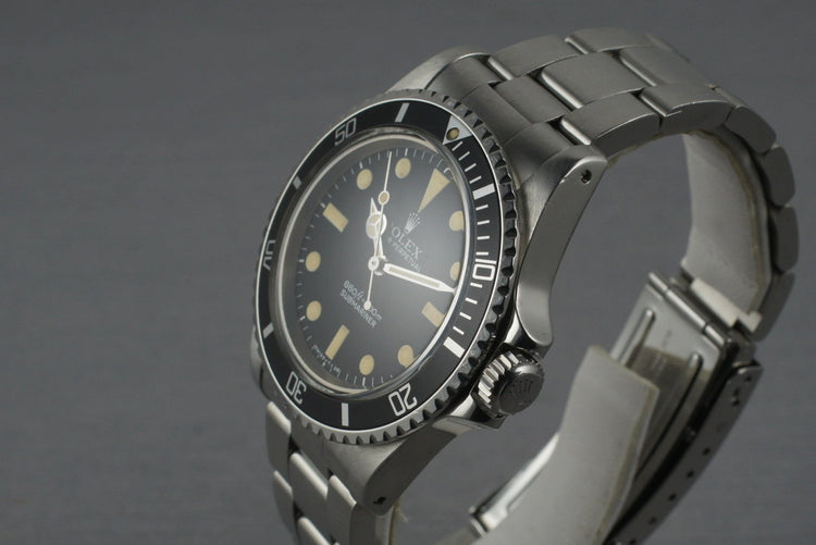 Rolex Submariner 5513 Mark 1 Maxi