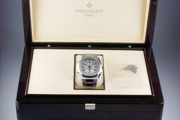 2016 Patek Philippe Nautilus Chronograph 5980/1A with Box and Papers