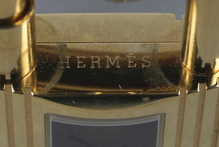 1995 Hermes YG Kelly Lock Watch