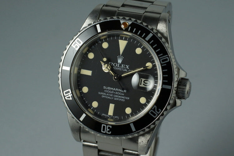 1982 Rolex Submariner 16800