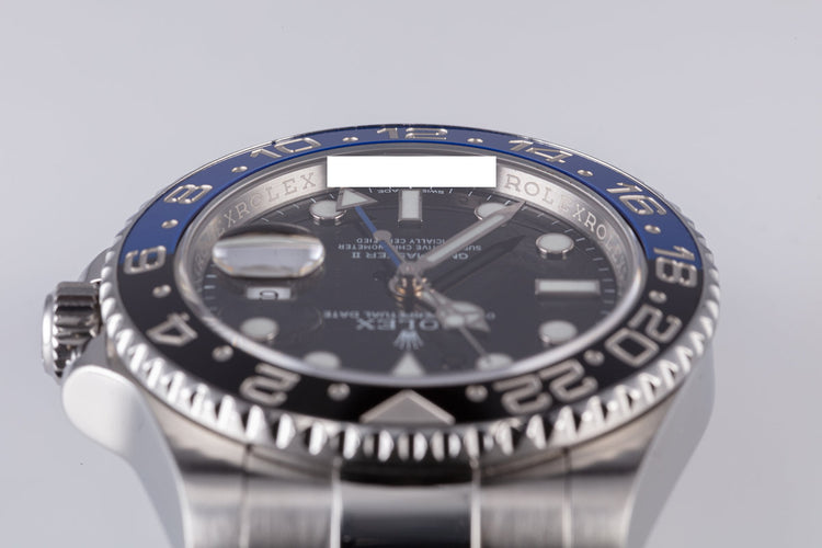 Rolex GMT-Master II 116710BLNR w/ Box and Booklets